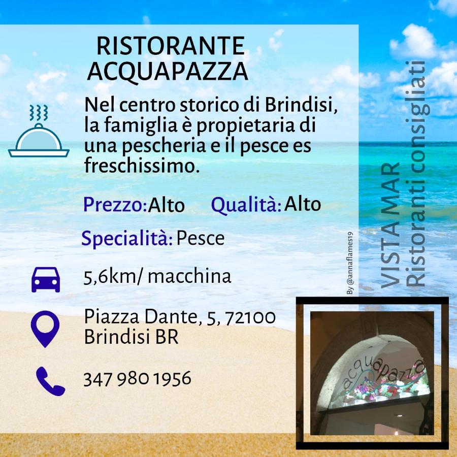 Vista Mar Apartment Brindisi Exterior foto